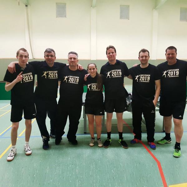 Der Aufstieg ist perfekt!